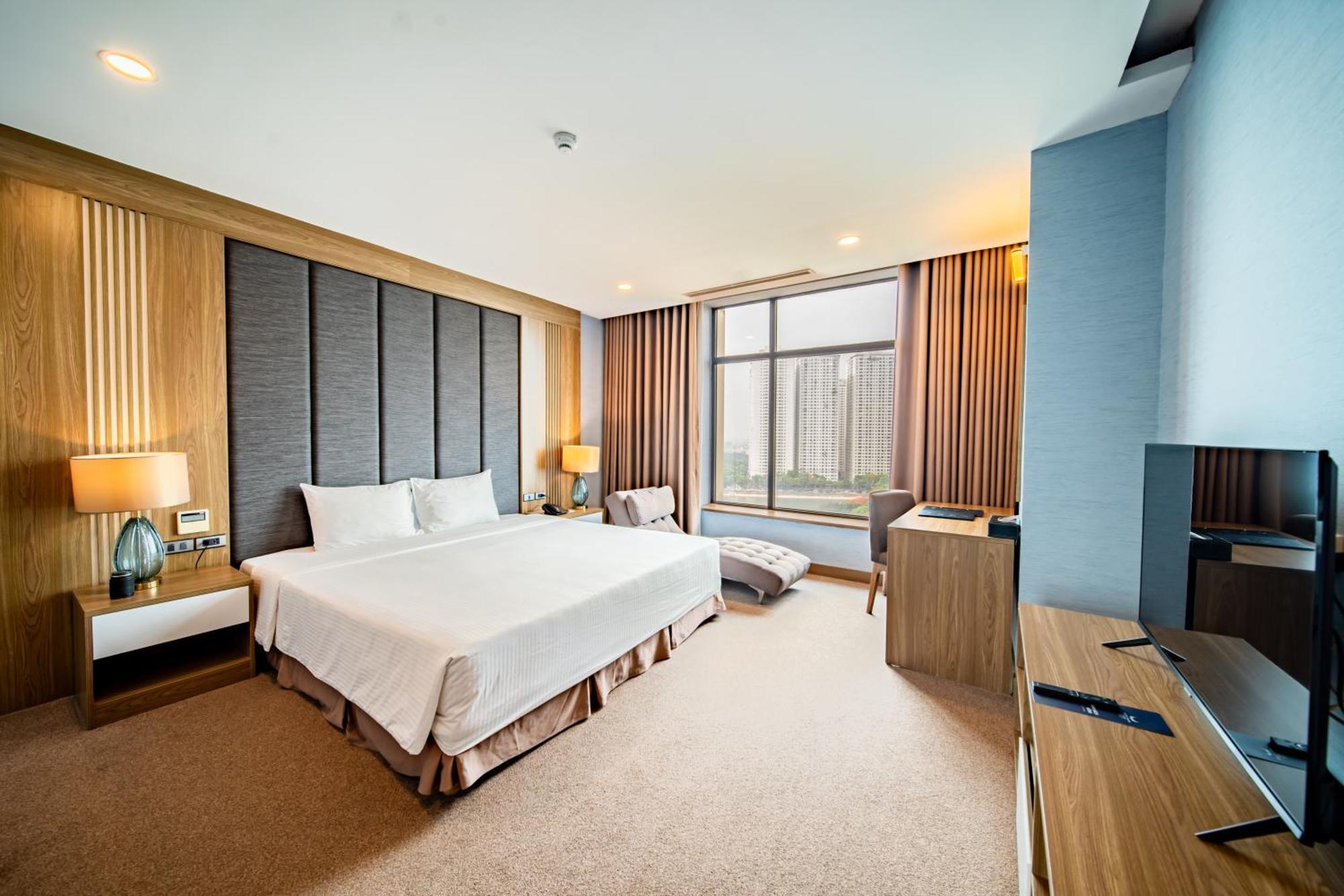 Muong Thanh Grand Hanoi Hotel מראה חיצוני תמונה