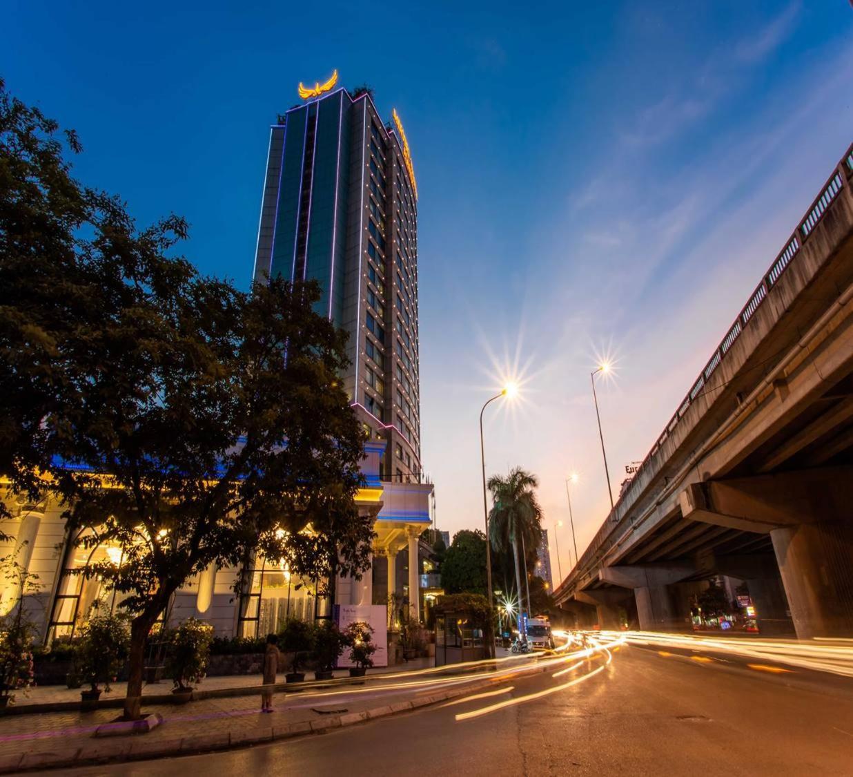 Muong Thanh Grand Hanoi Hotel מראה חיצוני תמונה